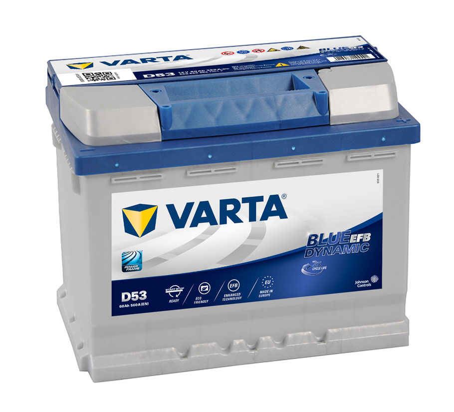 Imagen de BATERÍA VARTA D53 BLUE DYNAMIC EFB