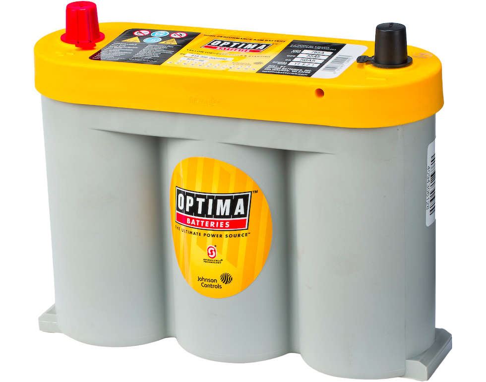 Imagen de BATERÍA OPTIMA YTS2.1 YELLOW TOP