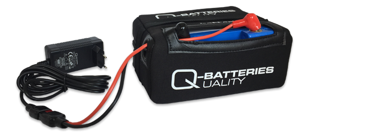 Imagen de Batería Q-BATTERIES Litio 12V 18Ah LiFePo4