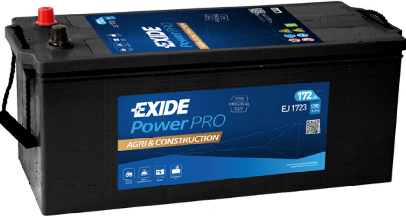 Imagen de Batería EXIDE EJ1723 (equivale a TUDOR TJ1723) Start PRO