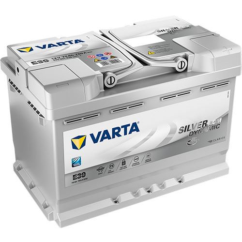 Imagen de BATERÍA VARTA E39 SILVER DYNAMIC AGM 