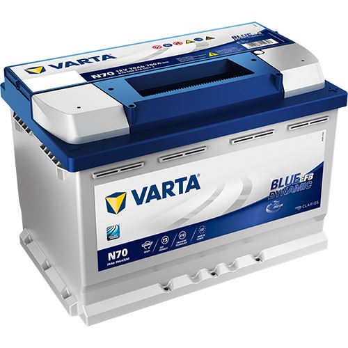 Imagen de BATERÍA VARTA N70 BLUE DYNAMIC EFB