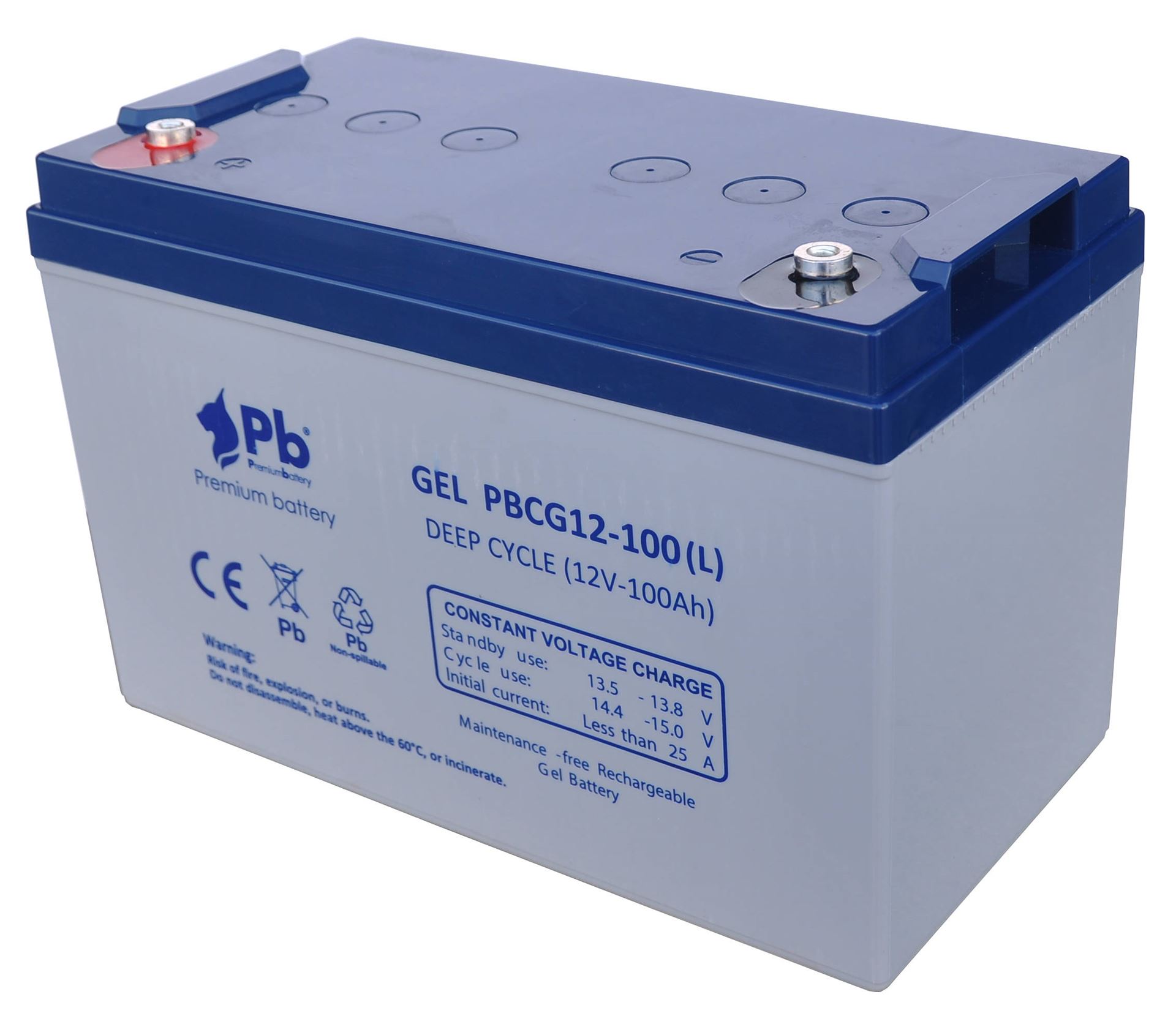 Imagen de Batería Premium Battery PBCG12-100L GEL Cíclica