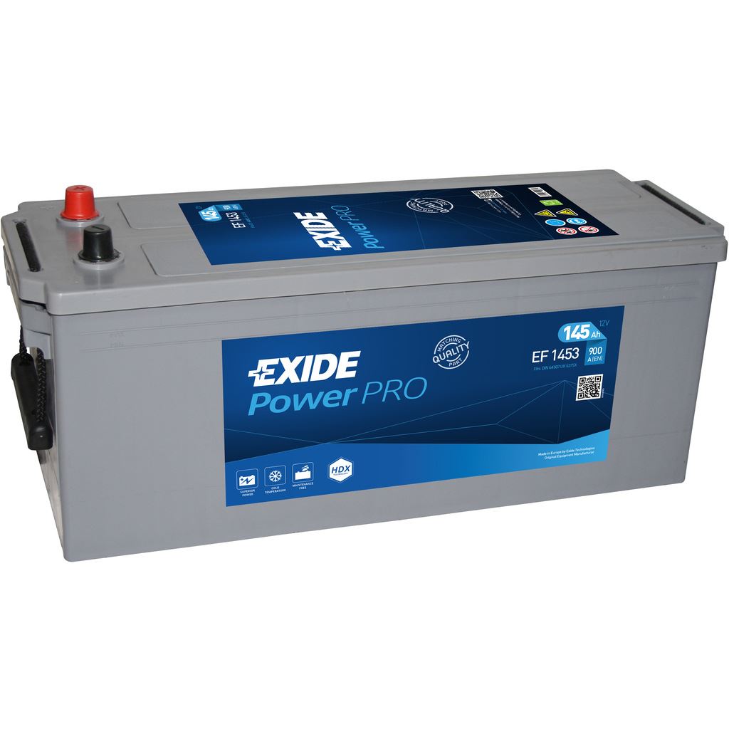 Imagen de Batería EXIDE EF1453 (equivale a TUDOR TF1453) Power PRO