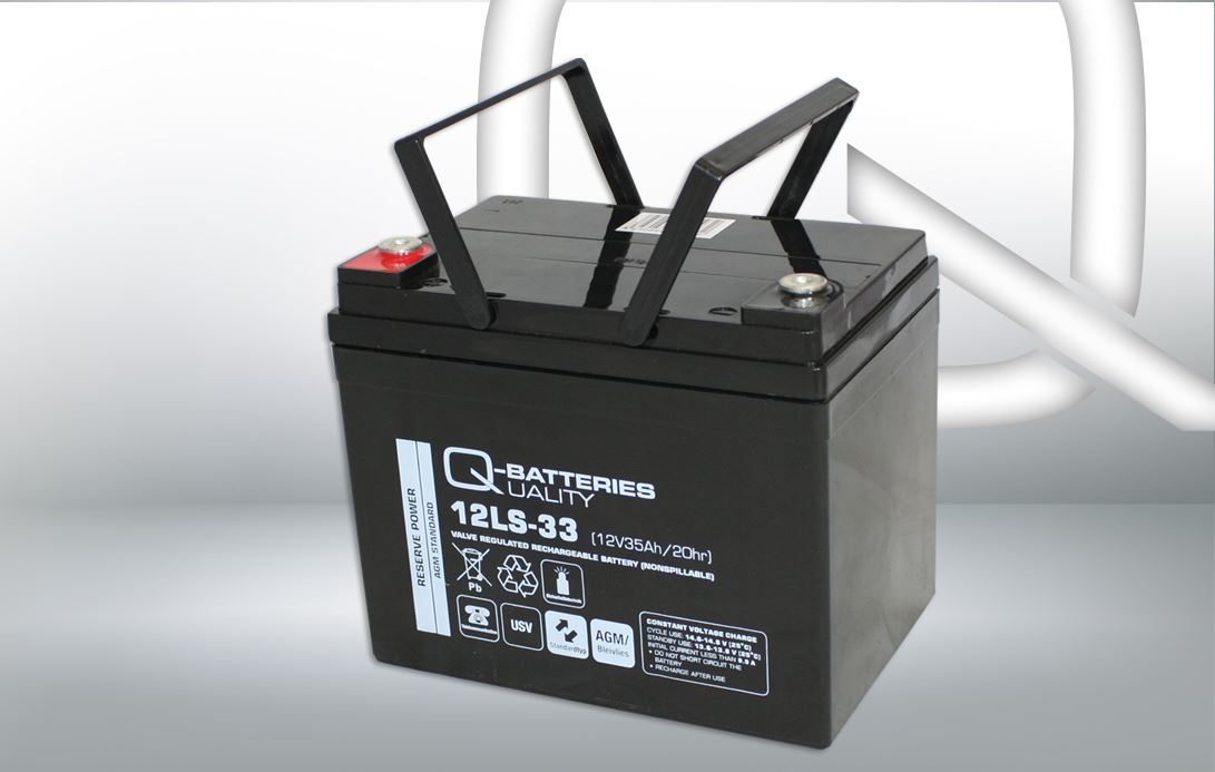 Imagen de Batería Q-BATTERIES 12LS-33 AGM Estacionaria 