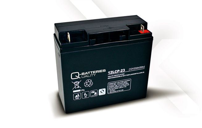 Imagen de Batería Q-BATTERIES 12LCP-23 AGM Ciclica 