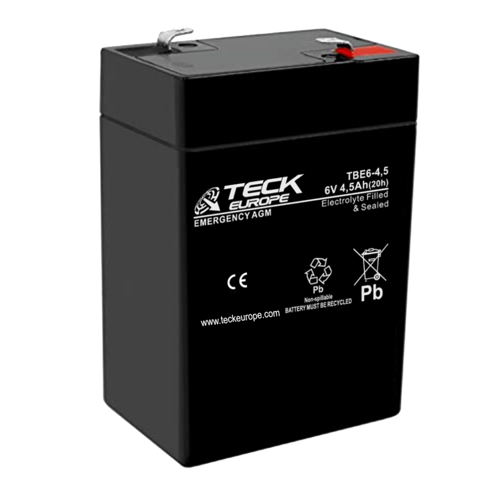 Imagen de Batería TECK TBE6-4,5 AGM Emergencia 