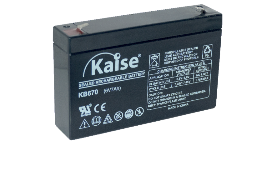 Imagen de Batería KAISE KB670 AGM STANDARD