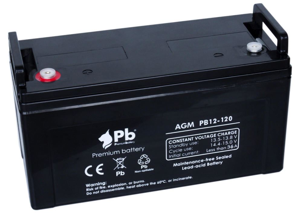 Imagen de Batería Premium Battery PBC12-120 AGM Ciclica