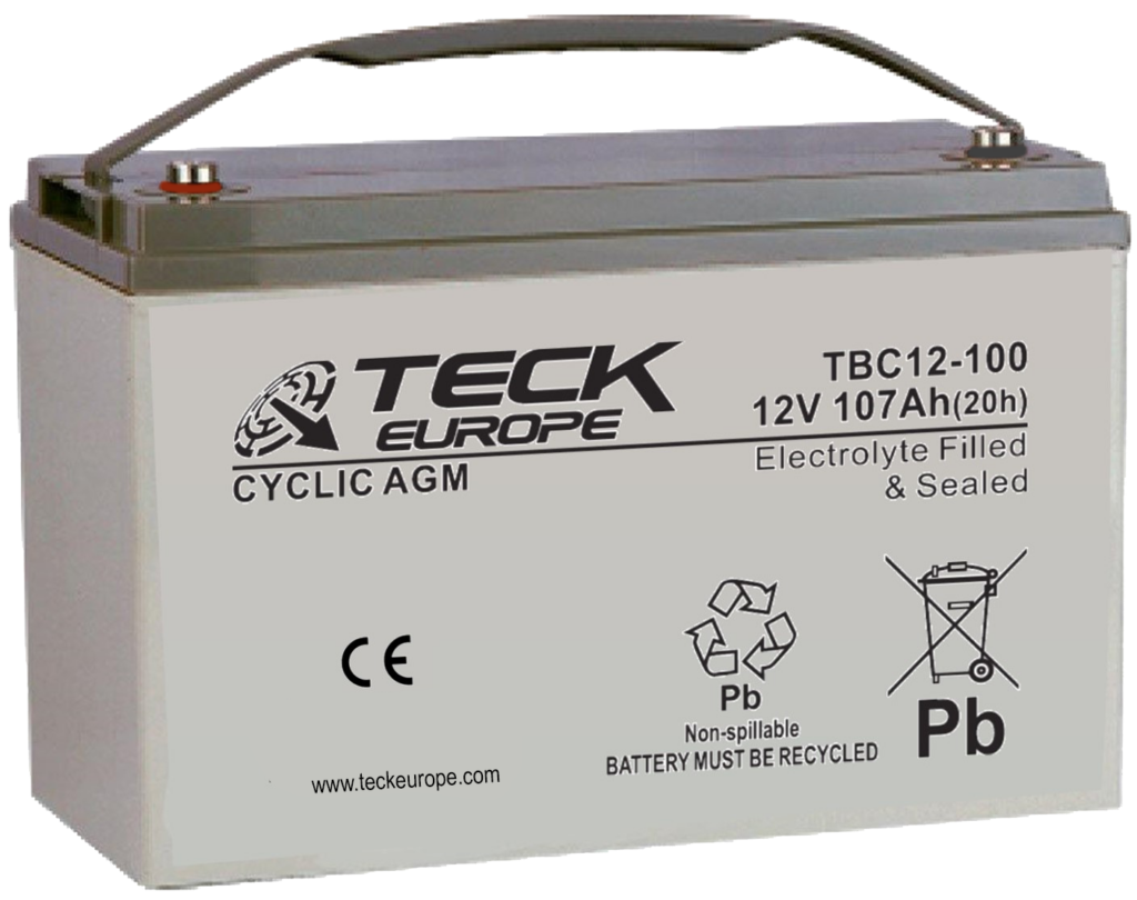 Imagen de Batería TECK TBC12-100 AGM Ciclo Profundo