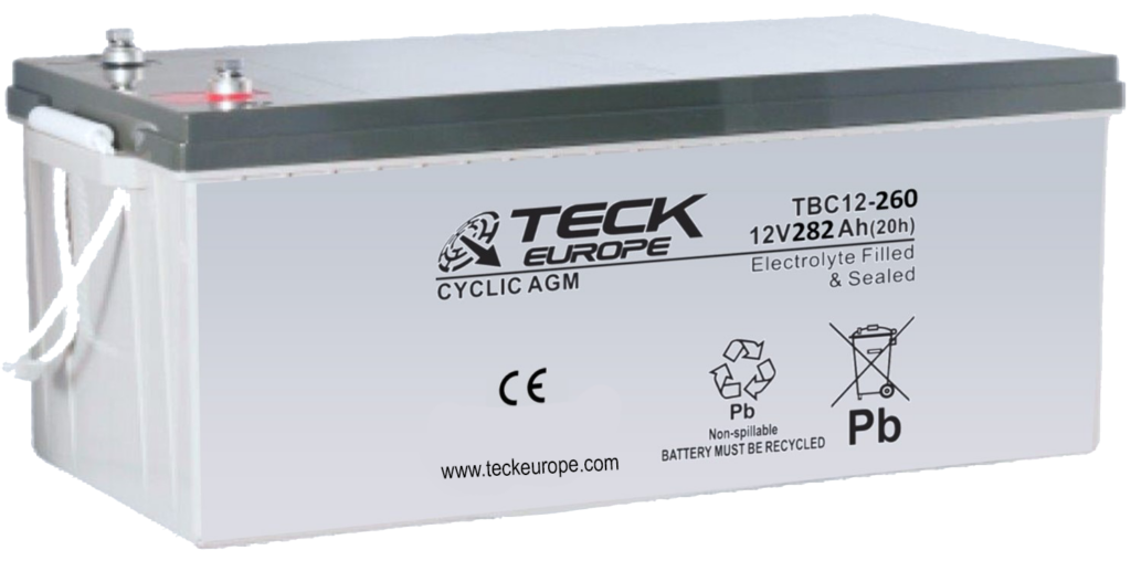 Imagen de Batería TECK TBC12-260 AGM Ciclo Profundo