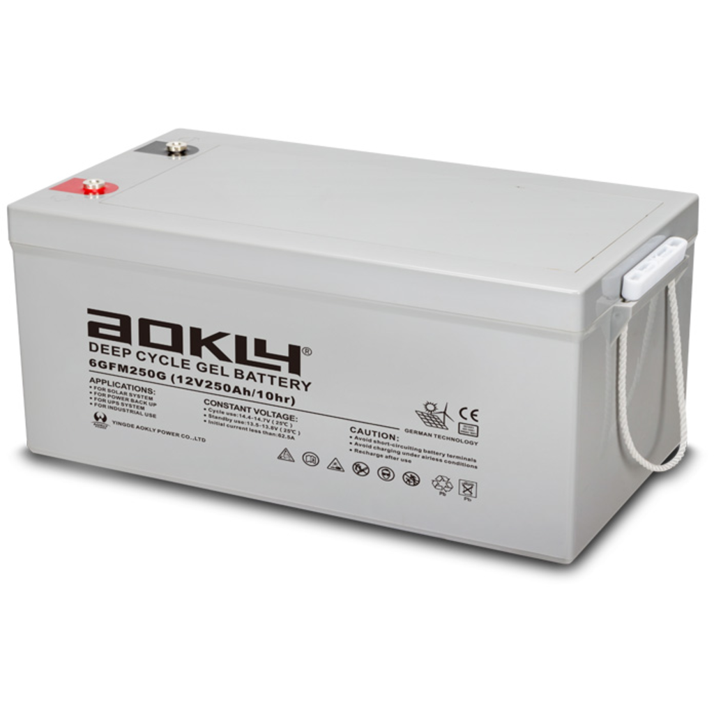 Imagen de Batería AOKLY 6GFM250G GEL Ciclo profundo