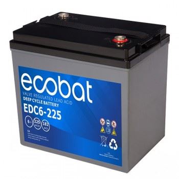 Imagen de ECOBAT EDC6-225 AGM Ciclo Profundo