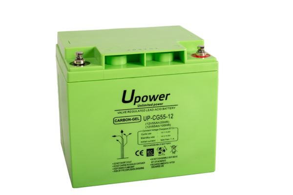 Imagen de Batería U POWER CARBONO GEL UPCG55-12