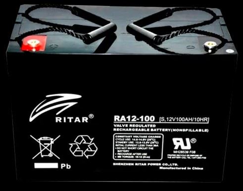 Imagen de Batería RITAR RA12-100S AGM Long Life