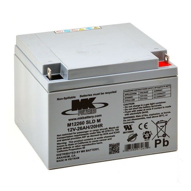 Imagen de Batería MK Powered M12260 SLD M AGM Ciclica 