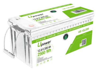 Imagen de Batería U POWER 12,8V 200Ah  Litio  