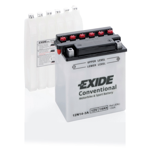 Imagen de EXIDE 12N14-3A Conventional